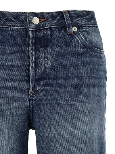A.p.c. Classic High-waisted Jeans For Women In Blue