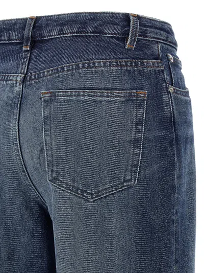 A.p.c. Classic High-waisted Jeans For Women In Blue