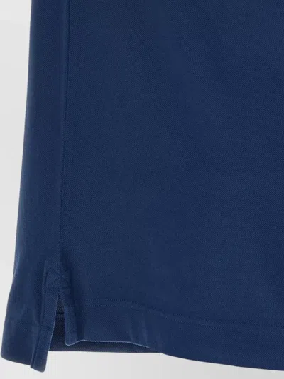 Canada Goose Beckley Polo Shirt Short Sleeve Collar In Blue