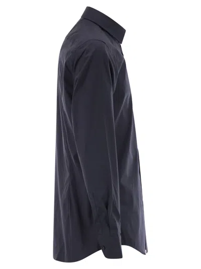 Hugo Boss Boss Men Slim Fit Shirt In Easy-iron Stretch Cotton Poplin In Black