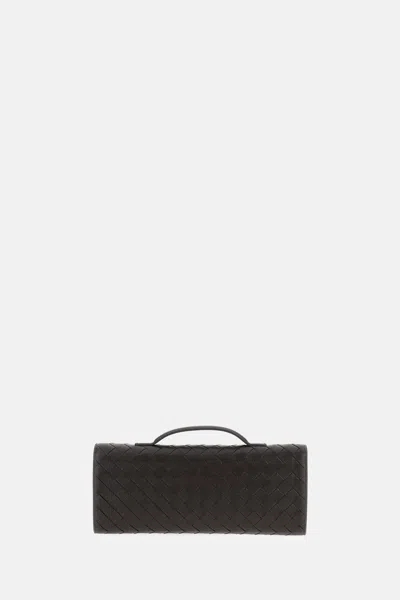 Bottega Veneta Women Black Andiamo Clutch, Onesize Luxury Clutches For Women Darveys