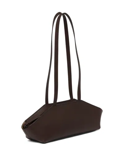 Marsèll Sapi Leather Shoulder Bag In Brown