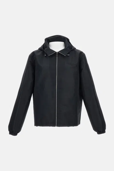 Givenchy Men Windproof Jacket In Black