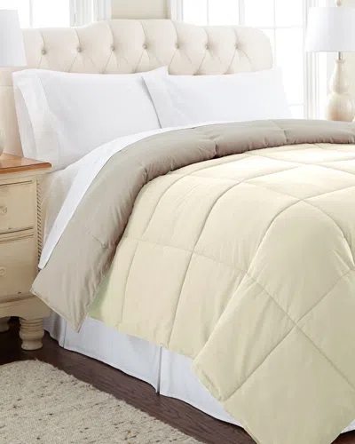 Modern Threads Down Alternative Reversible Comforter Set In Neutral