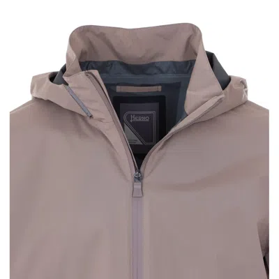 Herno Functional Wardrobe Jacket In Purple