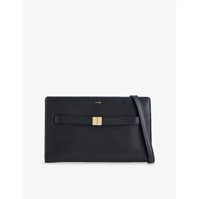 Totême Womens Toteme Belted Leather Cross Body Bag In Black