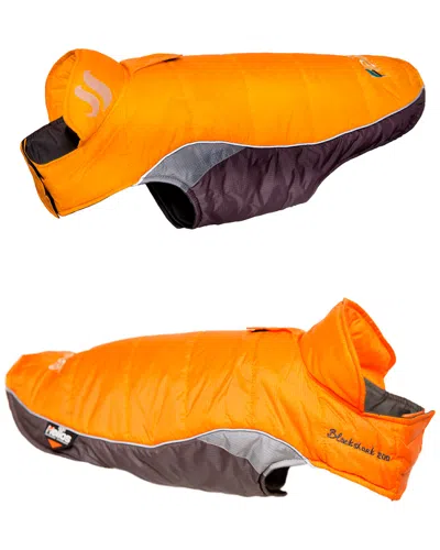 Pet Life Waded Plush 3m Reflective Dog Coat With Blackshark Technology In Orange