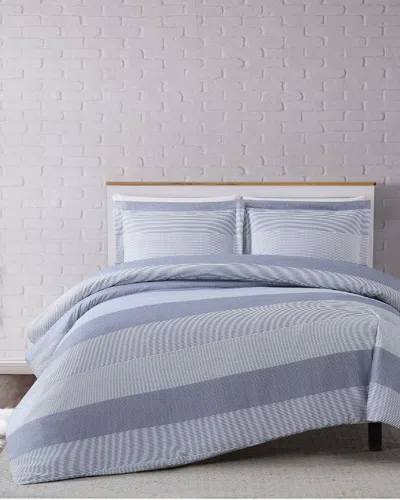 Truly Soft 3pc Duvet Cover Set In Gray