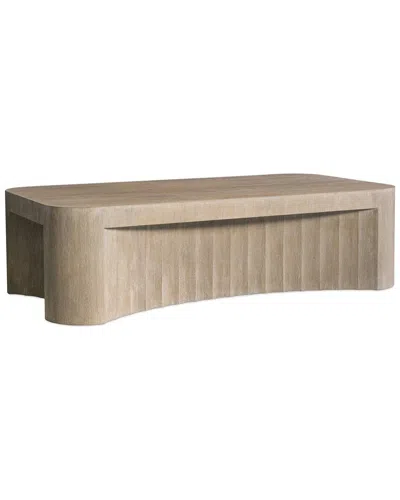 Bernhardt Loggia Rectangle Cocktail Table In Nude