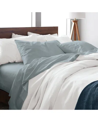 Ella Jayne Bamboo Deep-pocket 4-piece Sheet Set In Blue