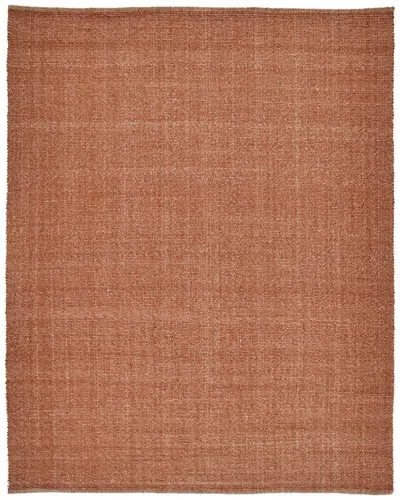 Weave & Wander Siona Transitional Solid Area Rug In Brown