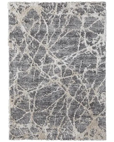 Weave & Wander Caide Transitional Abstract Accent Rug In Gray