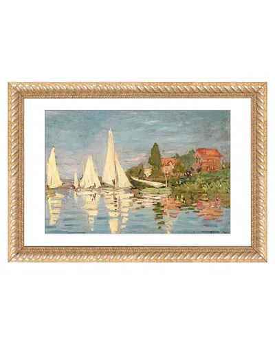 Icanvas Regatta At Argenteuil In Multi