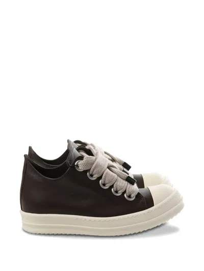 Rick Owens Women Blackwhite Lace Up Sneakers, 3.5 Luxury Sneakers For Women Darveys In Multi