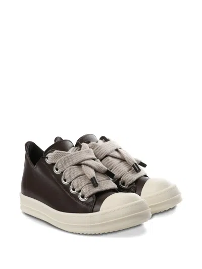 Rick Owens Women Blackwhite Lace Up Sneakers, 3.5 Luxury Sneakers For Women Darveys In Multi