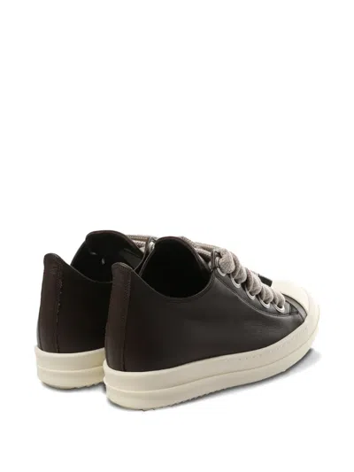 Rick Owens Women Blackwhite Lace Up Sneakers, 3.5 Luxury Sneakers For Women Darveys In Multi