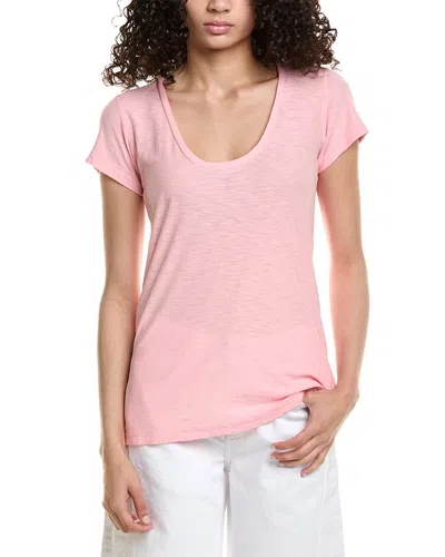 James Perse Solid T-shirt In Multi