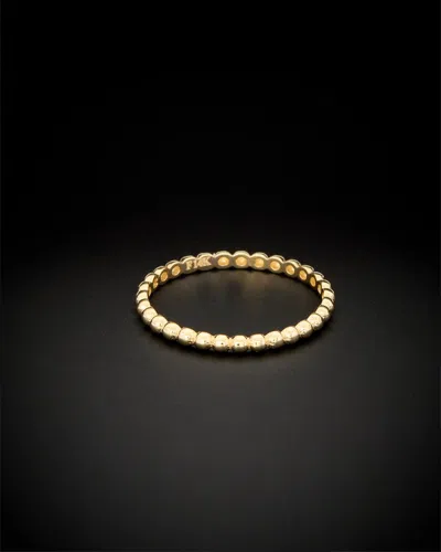 Italian Gold Stackable Ring In Gold
