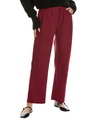 Seraphina Pant In Burgundy