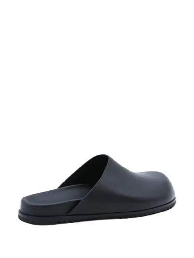 Rick Owens Sandals Blacks And Greys In Black