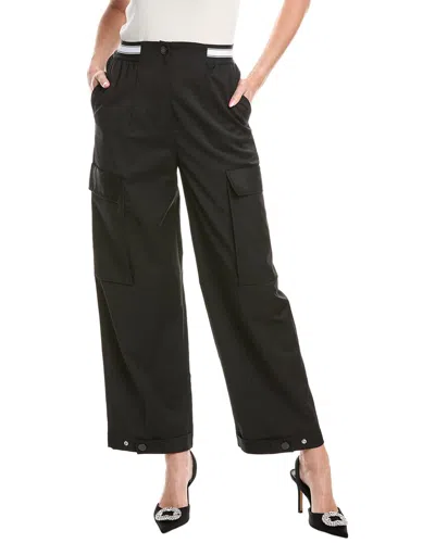 Sandro Cargo Pant In Black