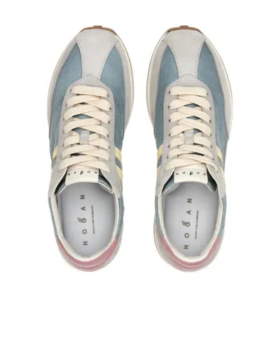 Hogan Women Blue H699 Sneakers, 7.5 Luxury Sneakers For Women Darveys In Black