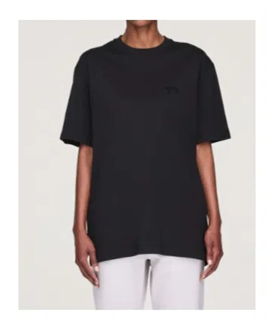Y-3 Regular Short Sleeve T-shirt In Black