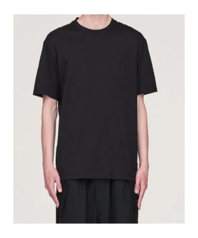 Y-3 Regular Short Sleeve T-shirt In Black