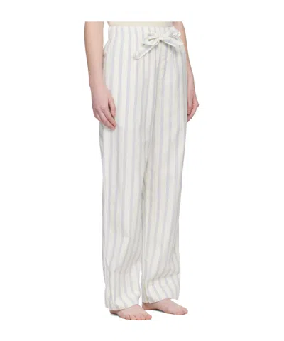 Tekla Drawstring Striped Pajama Pants In Multi