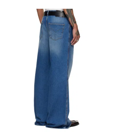 Lu'u Dan Belt Loop Jeans In Blue