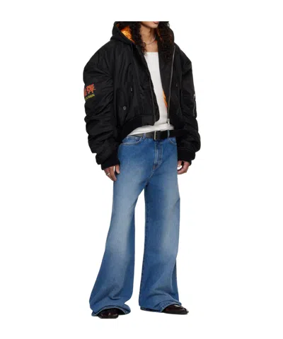 Lu'u Dan Belt Loop Jeans In Blue