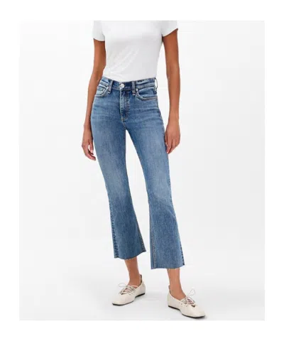 Rag & Bone Peyton Ankle Bootcut Jeans In Blue