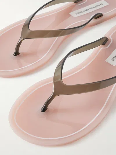 Christopher Esber Jo Flip Flops In Black