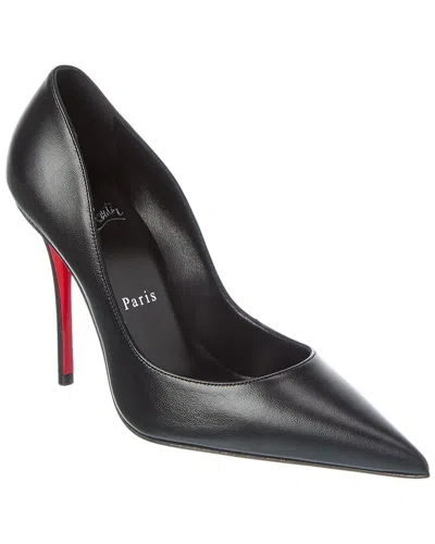 Christian Louboutin So Kate Patent Pointed-toe Red Sole Pump In Black