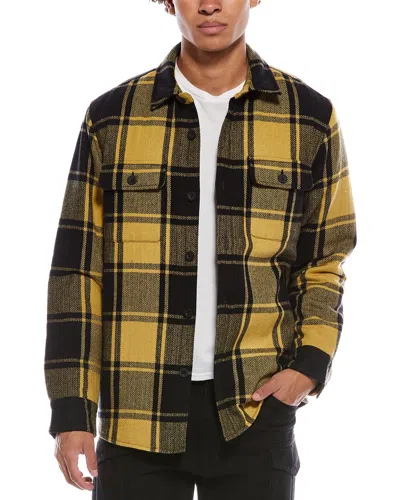 Grayers Wool-blend Shirt Jacket In Black