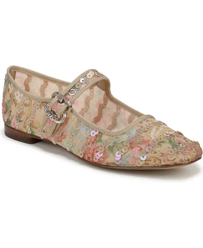 Sam Edelman Michaela Sequin Flat In Multi