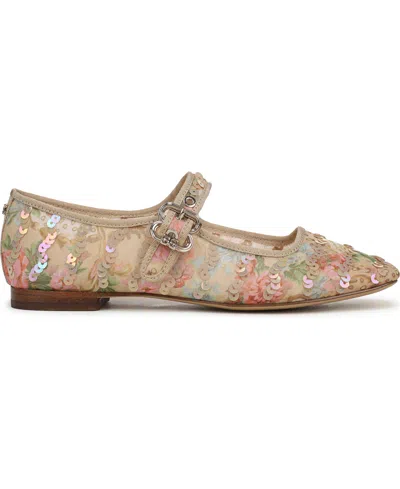 Sam Edelman Michaela Sequin Flat In Multi