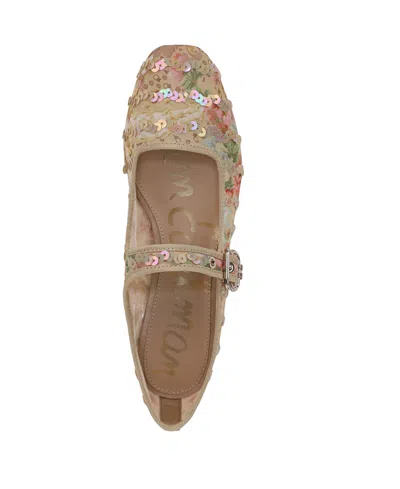 Sam Edelman Michaela Sequin Flat In Multi
