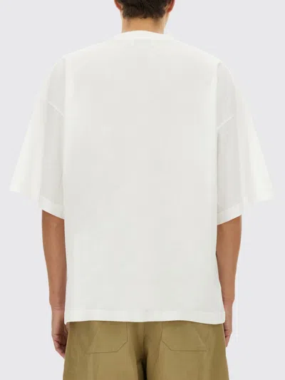 Studio Nicholson Basic Round Neck Short Sleeve T-shirt In White