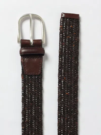 Orciani Belt Men  In Brown