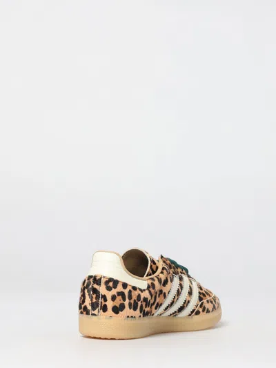 Adidas Originals Handball Spezial Leopard-print Leather Sneakers In Animal Print