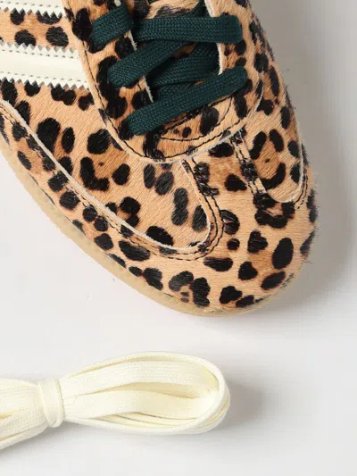 Adidas Originals Handball Spezial Leopard-print Leather Sneakers In Animal Print