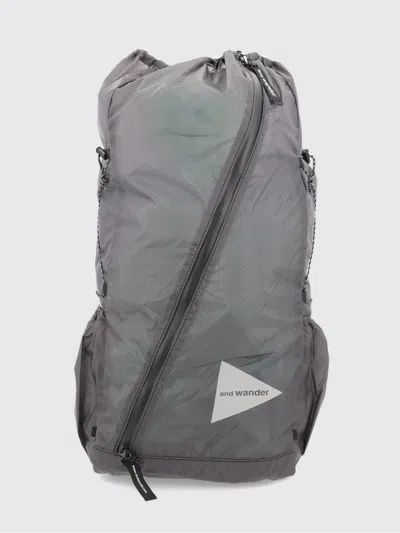 And Wander Sil Daypack Backpack In Gray