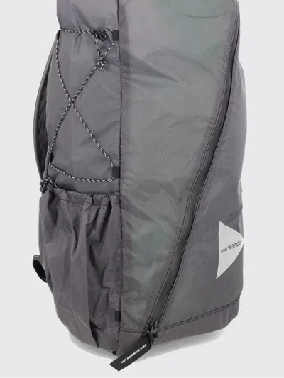 And Wander Sil Daypack Backpack In Gray