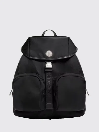 Moncler Versatile Waterproof Backpack Design In Black
