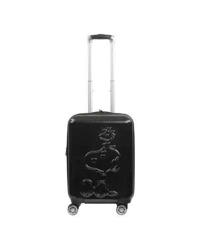 Ful Embossed Molded Medium Hardside Carry-on Spinner In Black