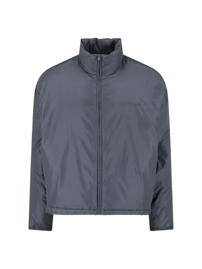 Essentials Zip Jacket In Gray