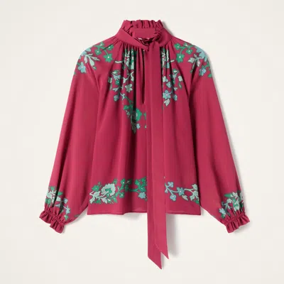 La Doublej Cerere Blouse In Multi