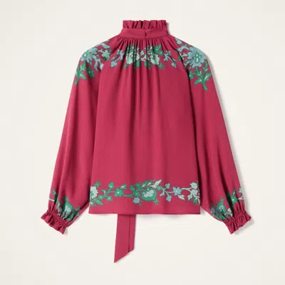 La Doublej Cerere Blouse In Multi