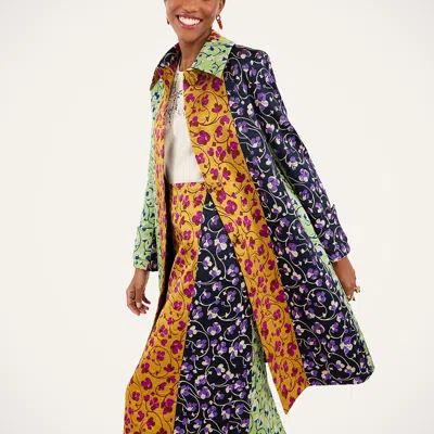 La Doublej Precious Coat In Multi